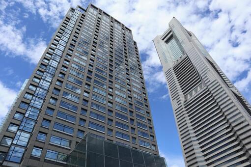 みなとみらい　街並み みなとみらい,横浜,ビルの写真素材