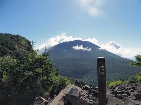 浅間山外輪山・槍ヶ鞘山頂 浅間山外輪山・槍ヶ鞘山頂の写真