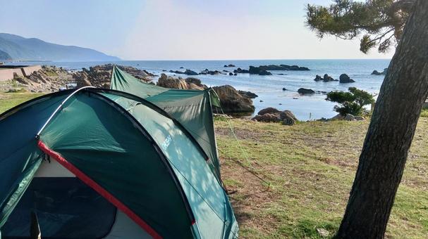 海キャンプ 海キャンプの写真
