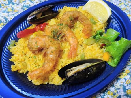 パエリア パエリア パエリア,洋食,食べ物の写真素材