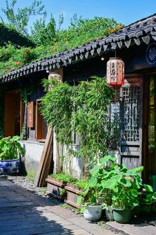 Photo, suzhou, pingjiang road, yangtze river (in china), 