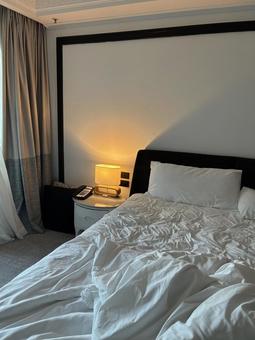 オーストラリアのホテル客室のベッドルーム オーストラリア,海外,海外旅行の写真素材