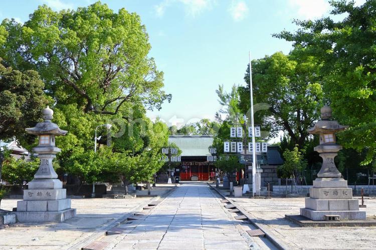 吹田市「高浜神社（名就神社）」吹田大宮 高浜神社,吹田神社,名就神社の写真素材