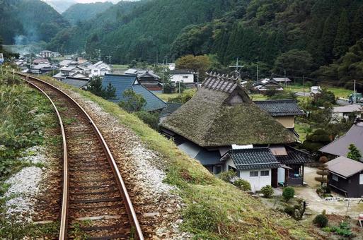 Rural railway tracks, JPG