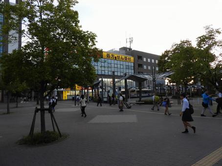 横浜市十日市場駅北口の都市景観 横浜市十日市場駅北口の都市景観 十日市場町,十日市場駅,十日市場の写真素材