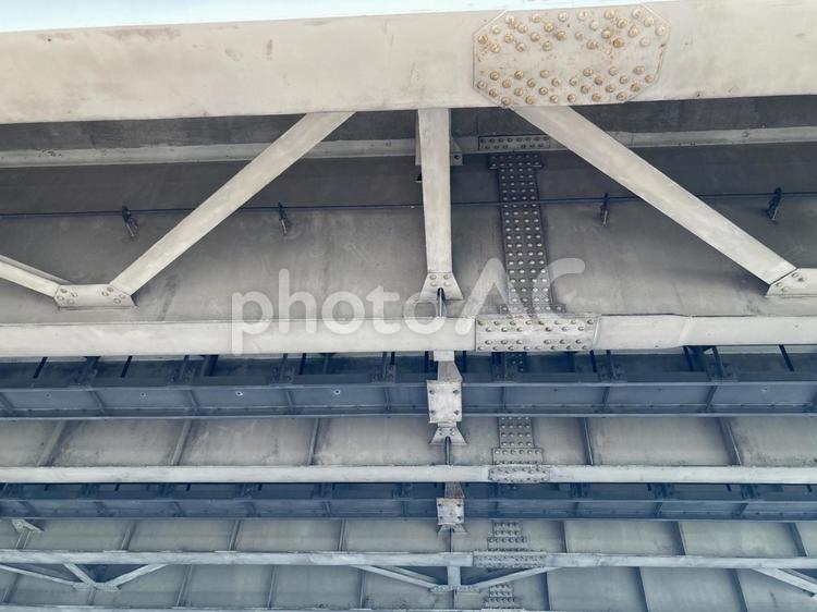 高速道路高架下の風景1 高速道路,高架下,風景の写真素材