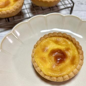 小さなフラン スイーツ,タルト,お菓子の写真素材