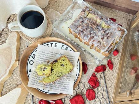 クランベリーのパウンドケーキ クランベリーのパウンドケーキ クランベリー,パウンドケーキ,手作りの写真素材