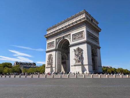 凱旋門 凱旋門 凱旋門,パリ,フランスの写真素材