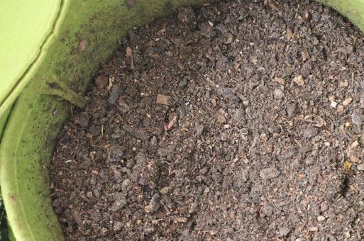 コンポストの土 コンポストの土 コンポスト,compost,生ゴミの写真素材