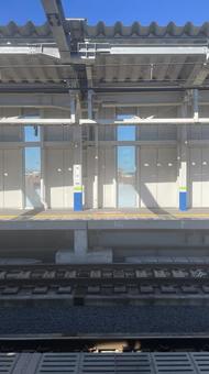 愛宕駅(千葉県野田市) 愛宕駅(千葉県野田市) 愛宕駅,ホーム,駅の写真素材