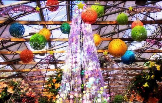 クリスマス飾り・エフェクト/松江VoPa クリスマス飾り・エフェクト/松江VoPa クリスマス飾り,クリスマス,冬の写真素材