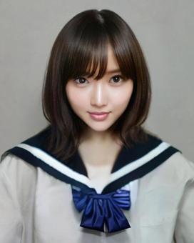 s Summer uniform smile 5, JPG s Summer uniform smile 5, japanese, 1 person, portrait, JPG