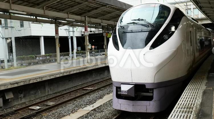 常磐線　特急ひたち　E657系 鉄道,駅,列車の写真素材