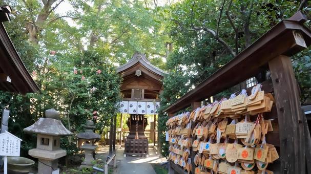 埼玉県行田市行田　 行田八幡神社　摂社 埼玉,行田市行田,行田八幡神社の写真素材