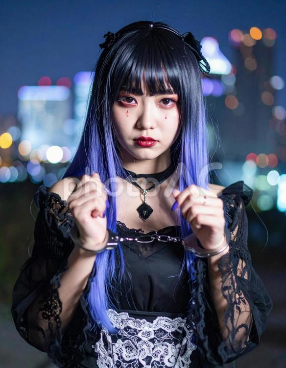 地雷系女子・本命推しの青子さん 地雷系,推し活,女子の写真素材