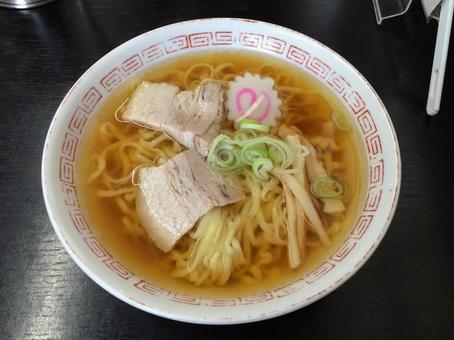 昔ながらの中華そば喜多方ラーメン（朝ラー 喜多方ラーメン,朝ラー,朝ラーメンの写真素材