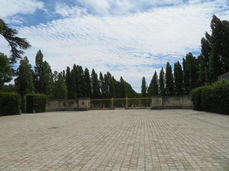 ヴェルサイユ宮殿の小トリアノン宮殿周辺 小トリアノン宮殿,プチ・トリアノン,ヴェルサイユ宮殿の写真素材