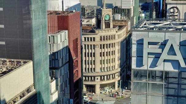 銀座和光 銀座和光 観光地,銀座,東京の写真素材