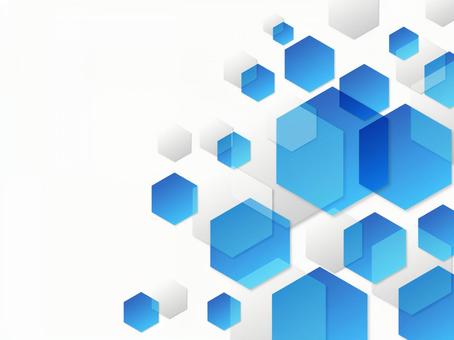 Hexagon Blue, JPG Hexagon Blue, background, geometric pattern, hexagonal, JPG
