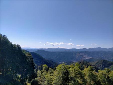 顔振峠 顔振峠の写真