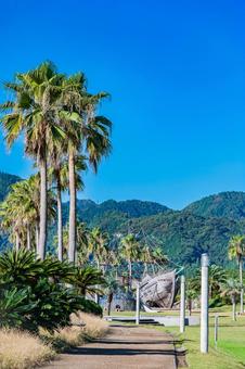 静岡県　広野海岸公園の風景 静岡,静岡県,静岡市の写真素材