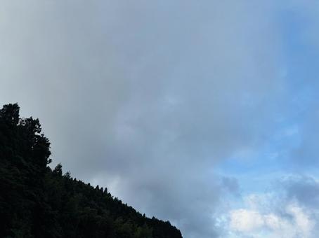 空と山 空と山の写真