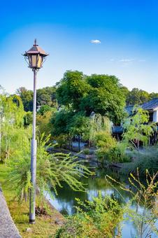 岡山　倉敷美観地区の風景 倉敷,倉敷美観地区,岡山の写真素材