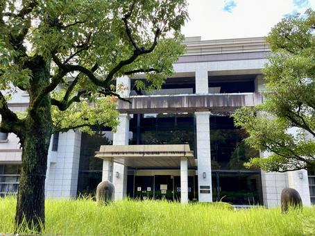 京都地方裁判所正面2 京都地方裁判所正面2 京都地方裁判所,京都市,裁判所の写真素材