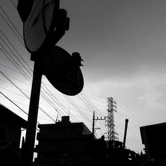 鉄塔がある風景 鉄塔がある風景の写真