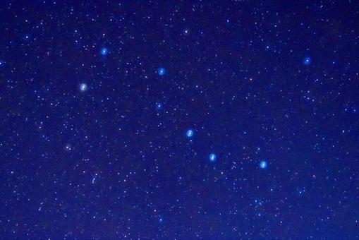 星空写真(北斗七星) 星空写真(北斗七星) 星空,星,夜空の写真素材
