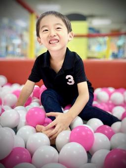 ボールあそびの写真