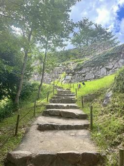竹田城跡 散歩 竹田城跡 散歩 竹田城跡,兵庫,旅行の写真素材