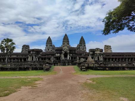 アンコールワット アンコールワット アンコールワット,豪華,海外の写真素材