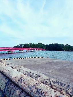 福浦橋 福浦橋 松島,仙台,福浦島の写真素材