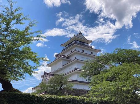 会津 さざえ堂 会津 さざえ堂 会津,飯盛山,白虎隊の写真素材