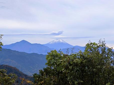 雲と富士山 富士山,山,自然の写真素材