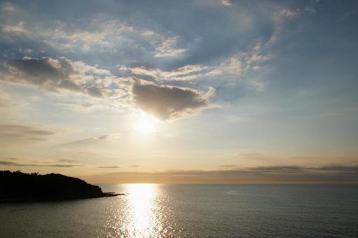 Evening sea, JPG Evening sea, JPG