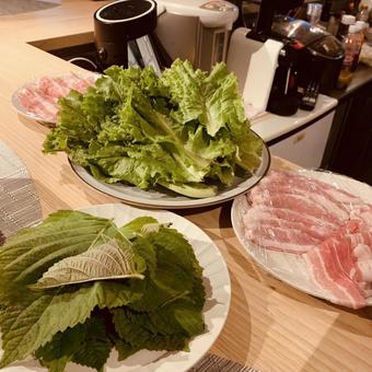 豚しゃぶ 豚しゃぶ 料理,食べ物,夕食の写真素材