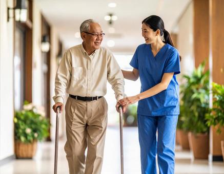 寄り添いが息づく介護の現場 寄り添いが息づく介護の現場の写真