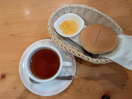 モーニングセット モーニングセット モーニング,朝食,パンの写真素材