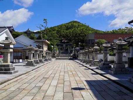 防府天満宮の参道 防府天満宮の参道 防府天満宮,防府,山口県の写真素材