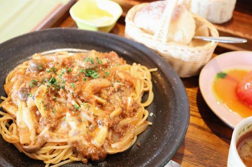 Meat sauce pasta set ② Meat sauce pasta set ②