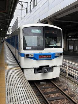秩父鉄道 電車 秩父鉄道 電車 秩父鉄道,電車,熊谷駅の写真素材