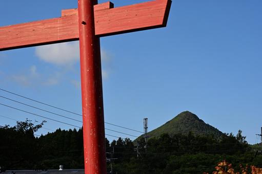 Photo, torii, bridge, minami satsuma, 