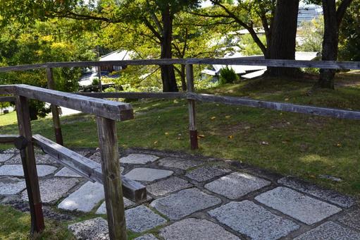 石畳 石畳 石畳,未舗装,自然の写真素材