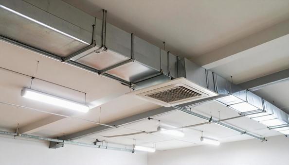 天井の照明 天井の照明の写真