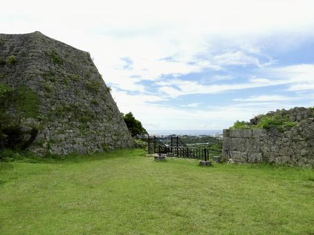 世界遺産中城城三の郭 世界遺産中城城三の郭の写真