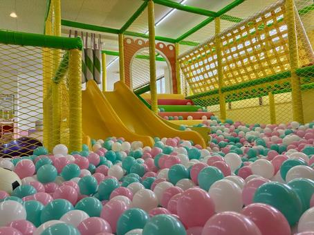 キッズパーク キッズパーク キッズパーク,クッション,安全の写真素材