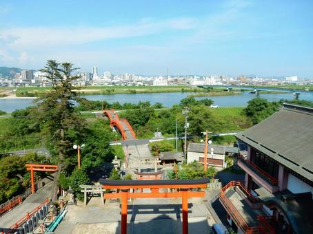 【風景写真】草戸稲荷神社の風景 【風景写真】草戸稲荷神社の風景の写真